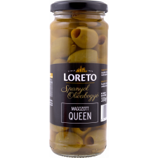 Loreto Loreto queen zöld magozott olívabogyó 163 g konzerv
