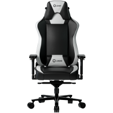 LORGAR Base 311 Gamer szék - Fekete/Fehér forgószék