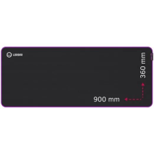LORGAR Main 319 Gaming egérpad fekete-lila (LRG-GMP319) (LRG-GMP319) egérpad