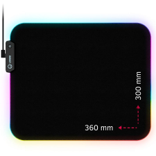 LORGAR Steller 913 Egérpad Black (LRG-GMP913) egérpad