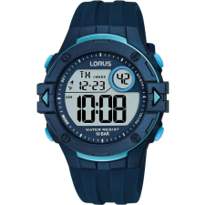 Lorus R2325PX9 férfi quartz karóra, 40 mm, kék szilikon, WR100 karóra