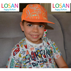 Losan Baseball sapka COOL FUN narancs szín 2-3 év
