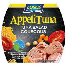 Losos Losos tonhalsaláta zöldségekkel és kuszkusszal 160 g konzerv