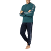 Lotto Hosszú férfi pizsama Lotto LP2120 S INTL Green | Kék