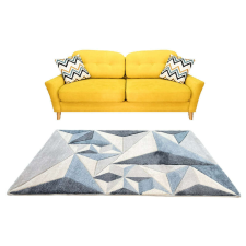  Louise Szőnyeg 2396 Blue-Grey (Kék-Szürke) 160x230cm lakástextília