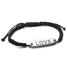  Love felirat bilétás makramé karkötő karkötő