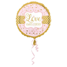 Love Fólia lufi 43 cm ajándéktárgy