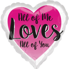  Love Fólia lufi 43 cm ajándéktárgy