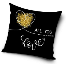 Love , Szerelem párnahuzat 40*40 cm lakástextília
