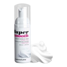 Love to Love Super Smooth - vízbázisú síkosító hab (50ml) síkosító