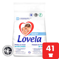 Lovela Baby mosópor fehér ruhákhoz 4,1kg / 41 mosási adag tisztító- és takarítószer, higiénia