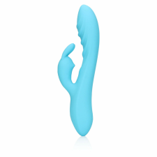 Loveline - akkus, vízálló, nyuszis csiklókaros vibrátor (kék) vibrátorok