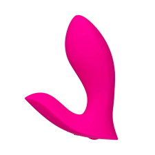Lovense Flexer Panty - akkus 2in1 vibrátor (pink) izgatók, stimulálók