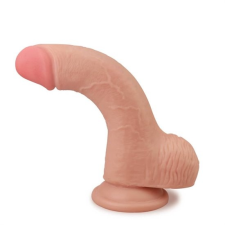 Lovetoy 7.5" Skinlike Soft Dong műpénisz, dildó