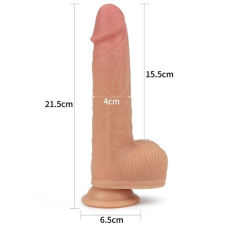 Lovetoy 8.5" Dual layered Silicone Rotating Nature Cock Anthony vibrátorok
