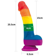 Lovetoy 8'' Prider Dildo műpénisz, dildó