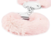 Lovetoy Fetish Pleasure Fluffy Hand Cuffs Pink