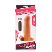 Lovetoy Pleasure X-Tender Vibrating Penis Sleeve 1 péniszköpeny