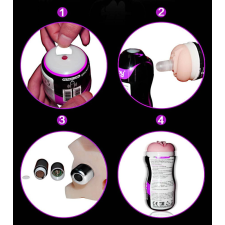 Lovetoy Sex In A Can-Vibrating Vagina Tunnel 2 maszturbátor