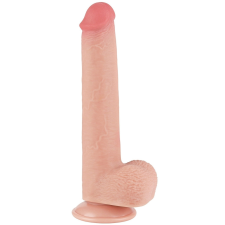 LoveToy SlidingSkin Dildó csúszó bőr táskával 17 x 3.5cm műpénisz, dildó