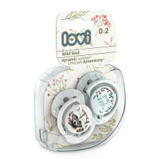  Lovi Dinamikus nyugtató cumi 2db (0-2 hónap) Wild Soul - Menta cumi