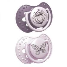 Lovi LOVI Nyugtató cumi dinamikus Botanic 3-6m 2 db - lány cumi