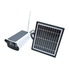 Low Power napelemes WiFi biztonsági kamera mozgásérzékelővel megfigyelő kamera