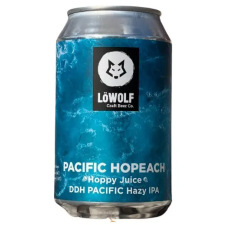  LöWOLF - Hoppy Juice Pacific Hopeach (0,33L) (5.6 %) sör