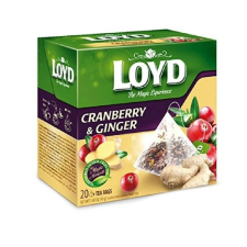 Loyd Loyd piramid tea gyömbér-váf - 40g tea