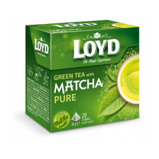 Loyd piramid tea green match - 30g tea