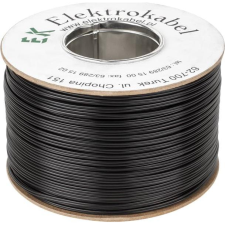 LP Hangszóró Kábel SMYp 2 x 0,5 mm Fekete 200m (KAB0572) kábel és adapter