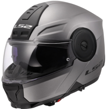 LS2 FF902 Scope II Solid felnyitható motoros bukósisak matt titán bukósisak