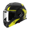 LS2 Flip sisak motorkerékpárhoz LS2 FF901 Valiant X Oblivion fekete-fluo sárga