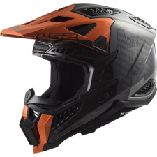 LS2 Helmets LS2 cross sisak - MX703 X-Force – titán/narancs bukósisak