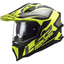 LS2 Helmets LS2 enduro sisak - MX701 Explorer - fekete/sárga bukósisak