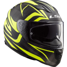 LS2 Integrált motoros sisak LS2 FF320 Stream Evo Jink fekete-fluo sárga bukósisak