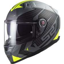 LS2 Sisak motorkerékpárhoz LS2 FF811 Vector II Splitter titán-fluo sárga bukósisak