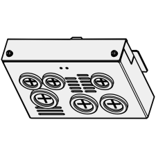 LS ELECTRIC DFR8-S100-H100 Frekvenciaváltó kábel tálca 0370S100-4CODS, 0450S100-4CODS villanyszerelés