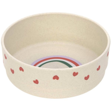 Lässig Bowl PP/Cellulose Rascals Heart lavender babaétkészlet
