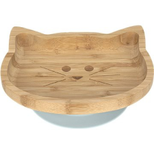 Lässig Platter Bamboo Wood Chums Cat babaétkészlet