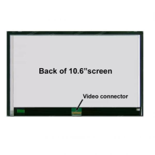  LTL106AL01-002 10.6 HD (1366x768) matt laptop LCD kijelző, LED panel laptop alkatrész