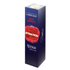  LUBRICANT ATTRACTION HEAT MANGO 50 ML – vízbázisú síkosító síkosító