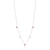 LUCA BARRA Acél lány nyaklánc, szív (8055176684716)