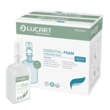 LUCART Habszappan, utántöltő, 1 liter, LUCART "IDENTITY Essential", fehér tisztító- és takarítószer, higiénia