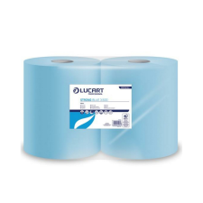 LUCART Ipari törlő 3 rétegű 500 lap/tekercs cellulóz 2 tekercs/karton Blue Strong Lucart_851323J higiéniai papíráru