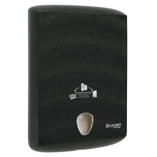 LUCART Kéztörlõ adagoló, 40x29x13 cm, LUCART "Eco Natural", fekete adagoló