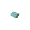 LUCART Kéztörlő 1 rétegű V hajtogatású kék 250 lap/csomag 20 cs/karton V 250 Easy Blue Lucart_863066
