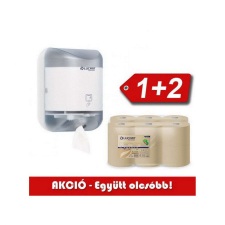 LUCART L-One toalettpapír adagoló 1db + 2 zsugor 812170 toalettpapír csomag adagoló