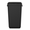 Lucart Professional Lucart EcoNatural Flow szemetes Fekete 23L