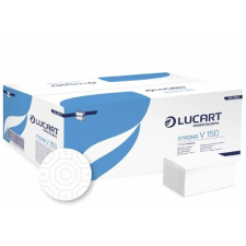 LUCART Strong 2 rétegű 150lap 20csomag/doboz cellulóz V hajtogatott kéztörlő (2160800) higiéniai papíráru